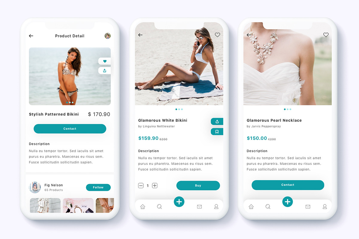 Alive - B2C & C2C eCommerce App Ui, an App Template by Betush (Photo 2 of 6)