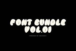 Font Bundle Vol.01