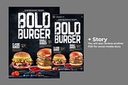 Burger Flyer, Poster, a Flyer Template by bunebx (Thumbnail 4 of 4)