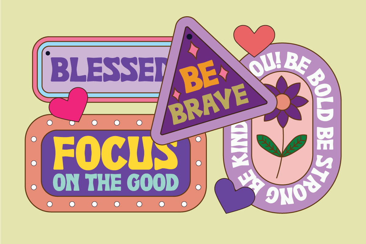 Magic Blooms, a Font by caocastudio (Photo 2 of 5)
