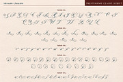 Prestissimo Classy (20% 0FF), a Script Font by Burntilldead (Thumbnail 18 of 23)