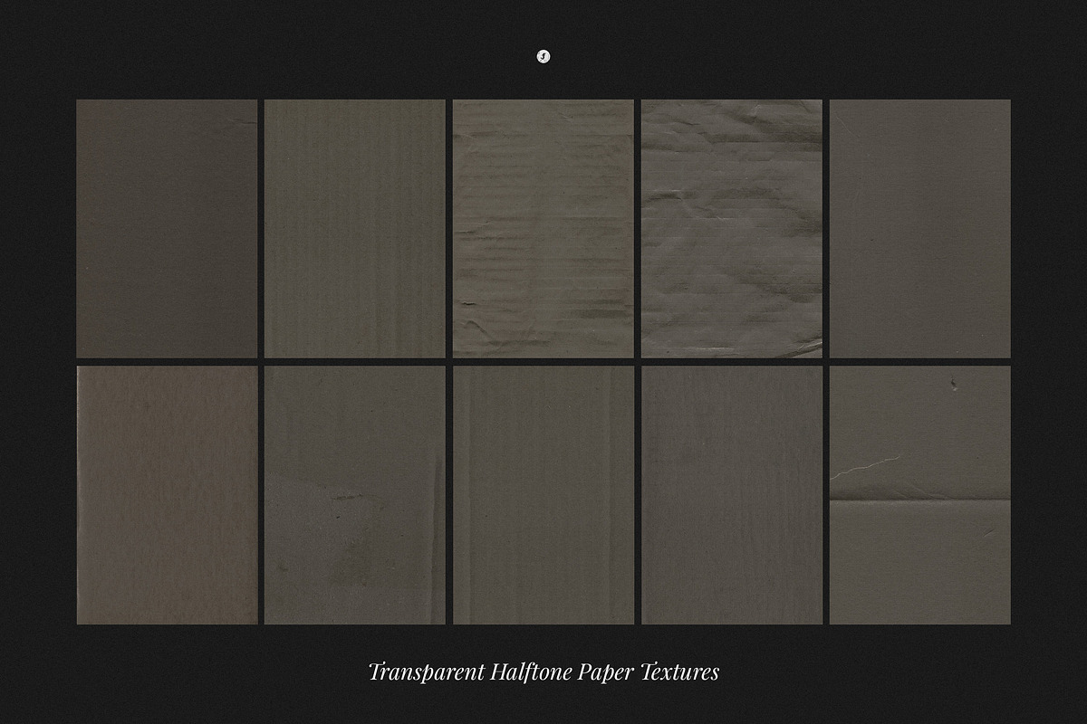 Transparent Halftone Paper Textures, a Texture Graphic by Freezerondigital (Photo 11 of 13)