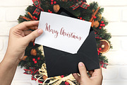 Holiday Calligraphy Overlays 2, an Illustration by Irina Vascovet (Thumbnail 5 of 5)