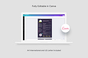 The Resume Flyer Canva Template, a Resume Template by artbart (Thumbnail 8 of 10)