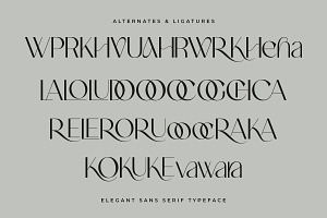 Amore Sans Serif Display