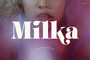 Milka Elegant Serif Font, a Serif Font by Elegant Font (Thumbnail 1 of 8)