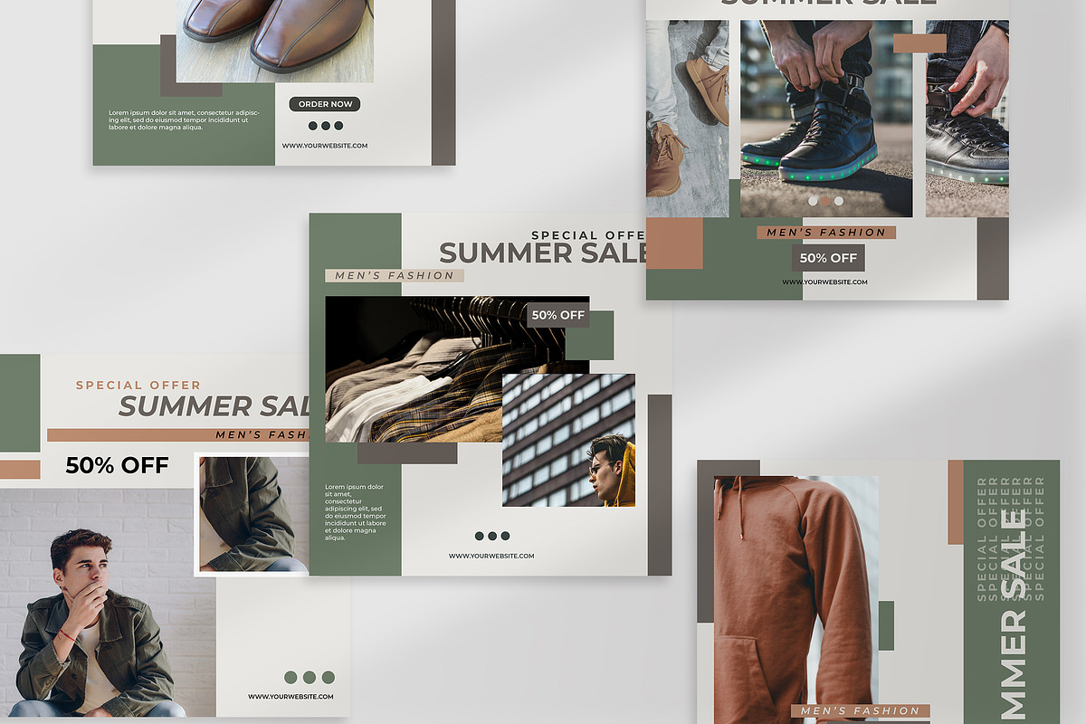 Clark - Instagram Post Template, a Social Media Template by MuSan (Photo 2 of 4)