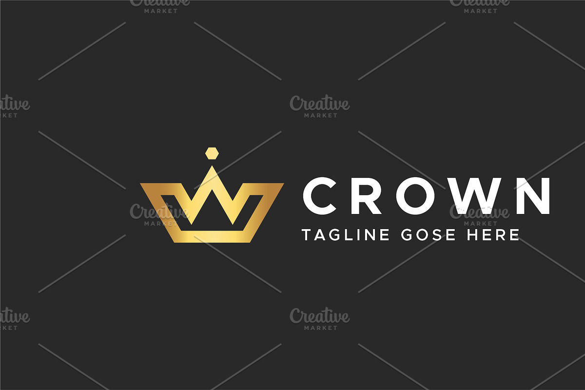 Crown Logo Template, a Branding & Logo Template by Vector Squad (Photo 4 of 6)