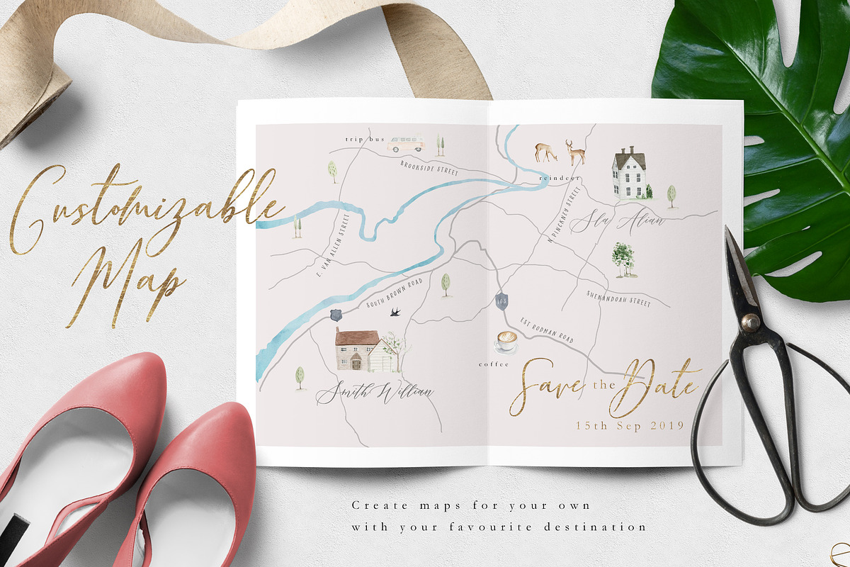 Map Creator, an Animal Illustration by Graphic Box (Photo 4 of 17)