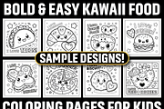 Bold and Easy Kawaii Food Coloring, a Food Illustration by Coco Bloom (Thumbnail 2 of 5)