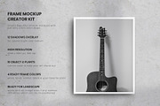 Frame Mockup Creator Kit, a Print Template by Mockstore (Thumbnail 3 of 20)