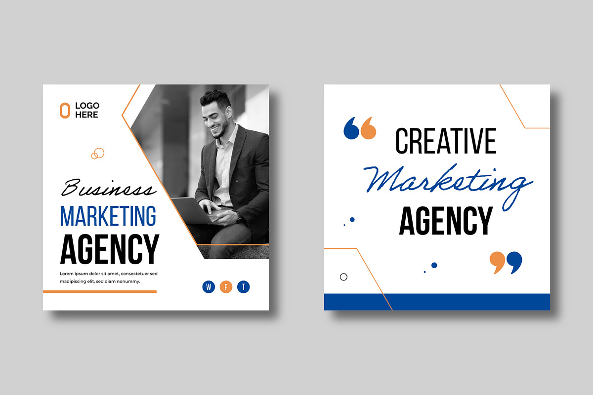 Digital Marketing Social Media Post, a Social Media Template by MightyDesign (Photo 3 of 8)