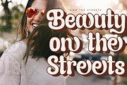 Asterah Quirkyn  Chunky Groovy Font, a Serif Font by Letterena Studios (Thumbnail 2 of 15)