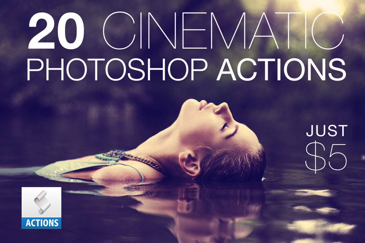 Cinematic Photoshop Actions Pack, an Action Add-On by AN Productions (Photo 1 of 5)