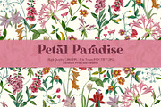 Petal Paradise Prints & Patterns, a Pattern Graphic by GND ART STUDIO (Thumbnail 1 of 8)