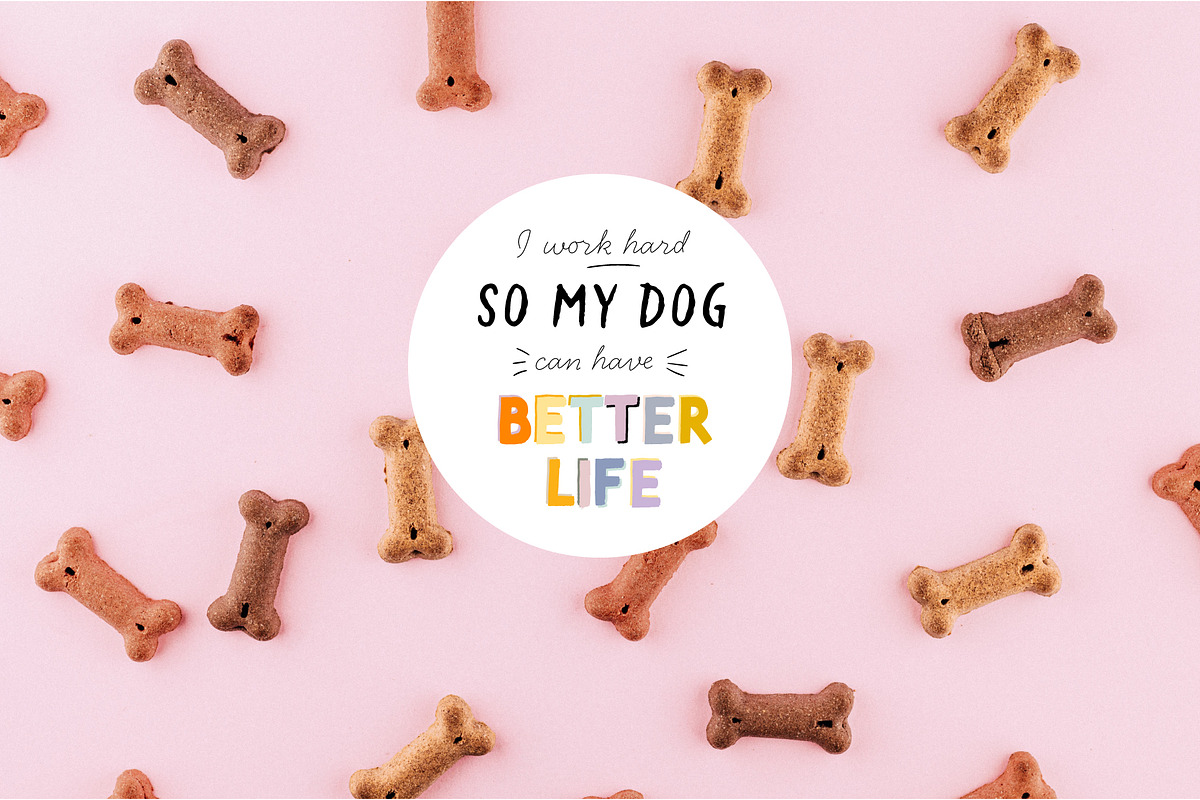 Dog Care Essentials & Funny Quotes, an Object Graphic by Ruslana Lubenets (Photo 8 of 19)
