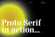 Proto Serif Bold, a Serif Font by Bukva™ Type Foundry (Thumbnail 8 of 13)