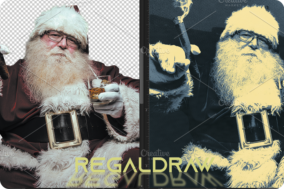 Christmas Event Flyer, a Flyer Template by regalDRAW (Photo 4 of 4)