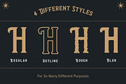 Hisberg – Vintage Serif, a Serif Font by Craft Supply Co. (Thumbnail 2 of 8)