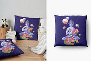 Watercolor buddha, an Illustration by Steshnikova (Thumbnail 3 of 8)