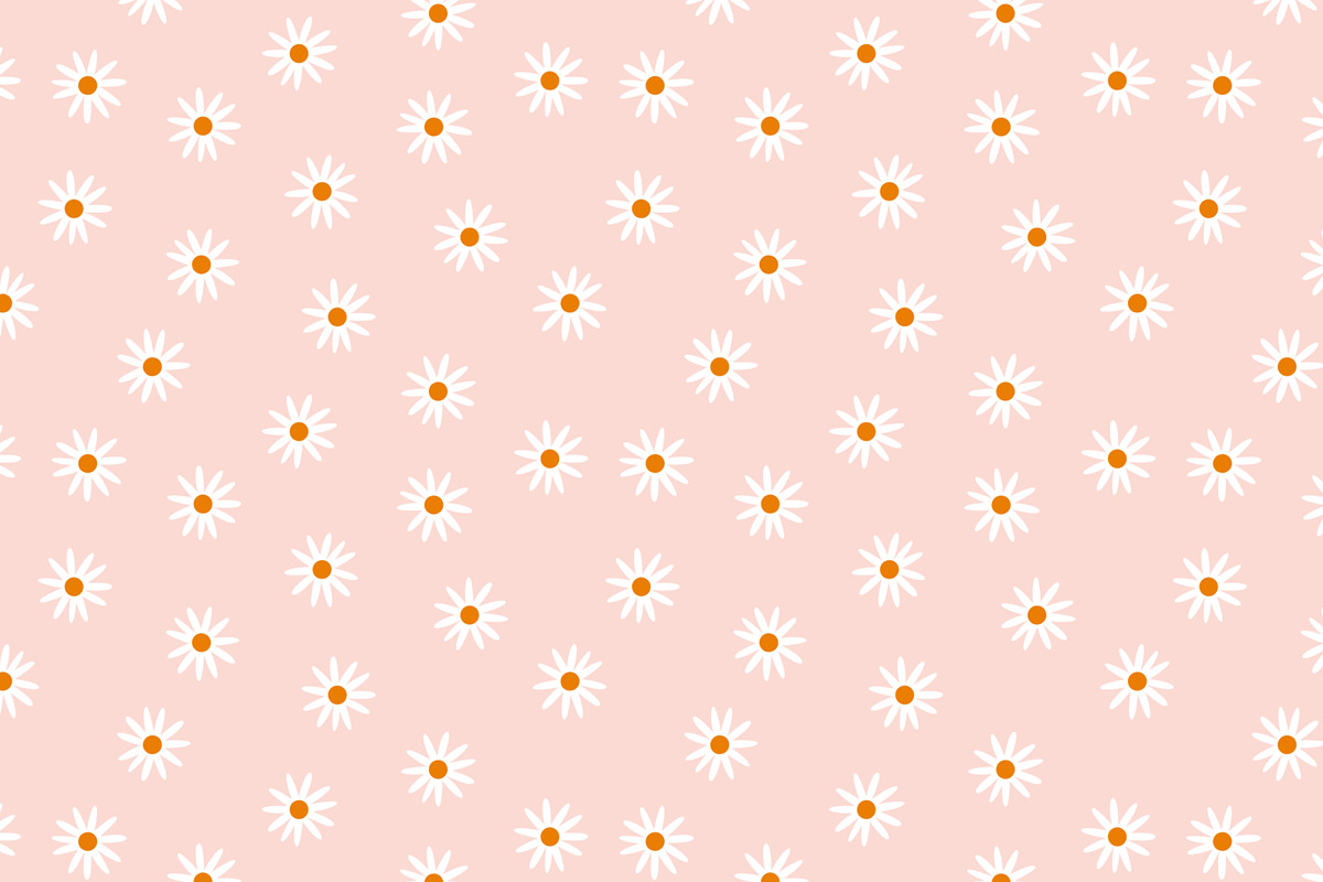Daisy flowers, seamless patterns, a Pattern Graphic by Good Studio (Photo 2 of 15)