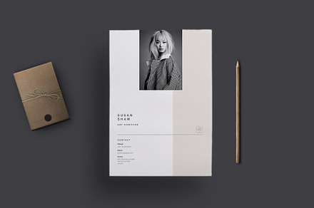 Theta Resume Template, a Resume Template by Nina Shaw