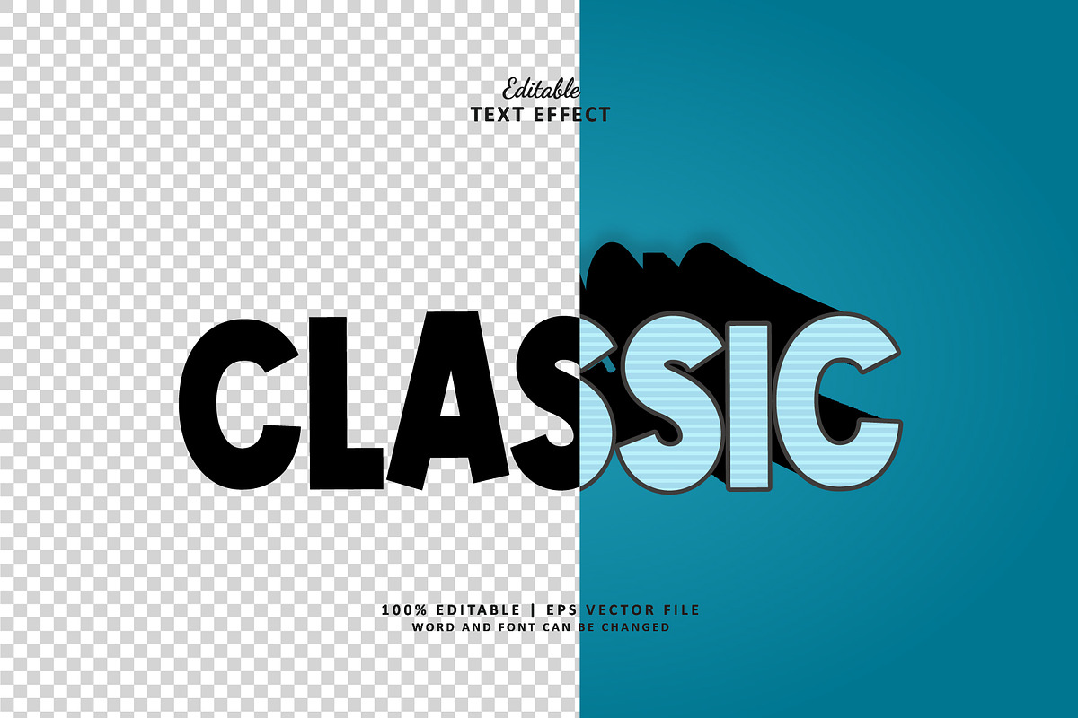 Text Effect Long Shadow Classic, a Layer Style Add-On by Navy Graphic (Photo 2 of 2)