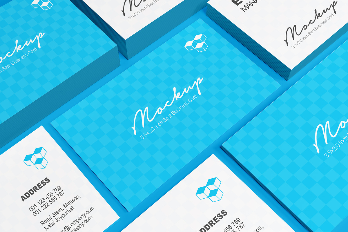 Business Card Mockups-2, an Advertising Mockup by alimran24 (Photo 11 of 12)