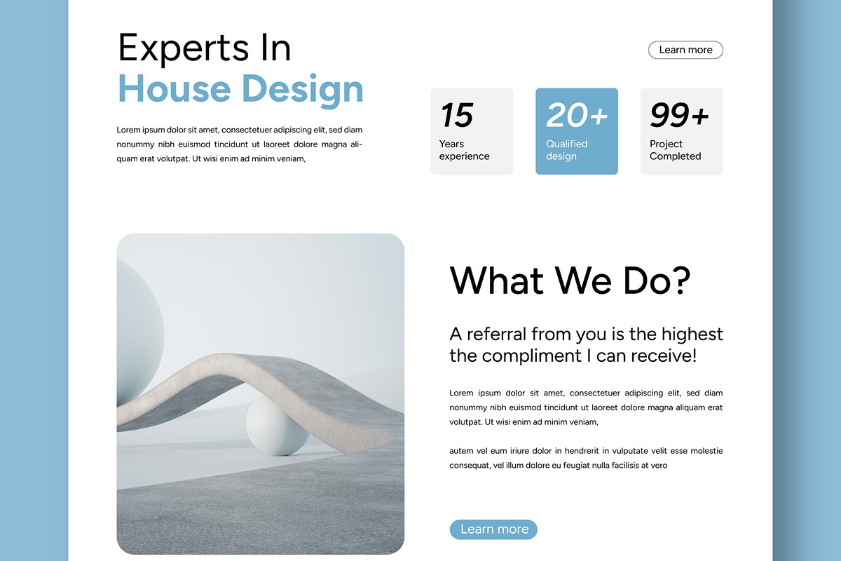 Real Estate Landing Page, a Landing Page Template by CreativeShaper (Photo 3 of 6)
