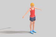 Exercise Animations Bundle Woman, a Characters & Person 3D Model by Daniel Mikulik (Thumbnail 11 of 14)