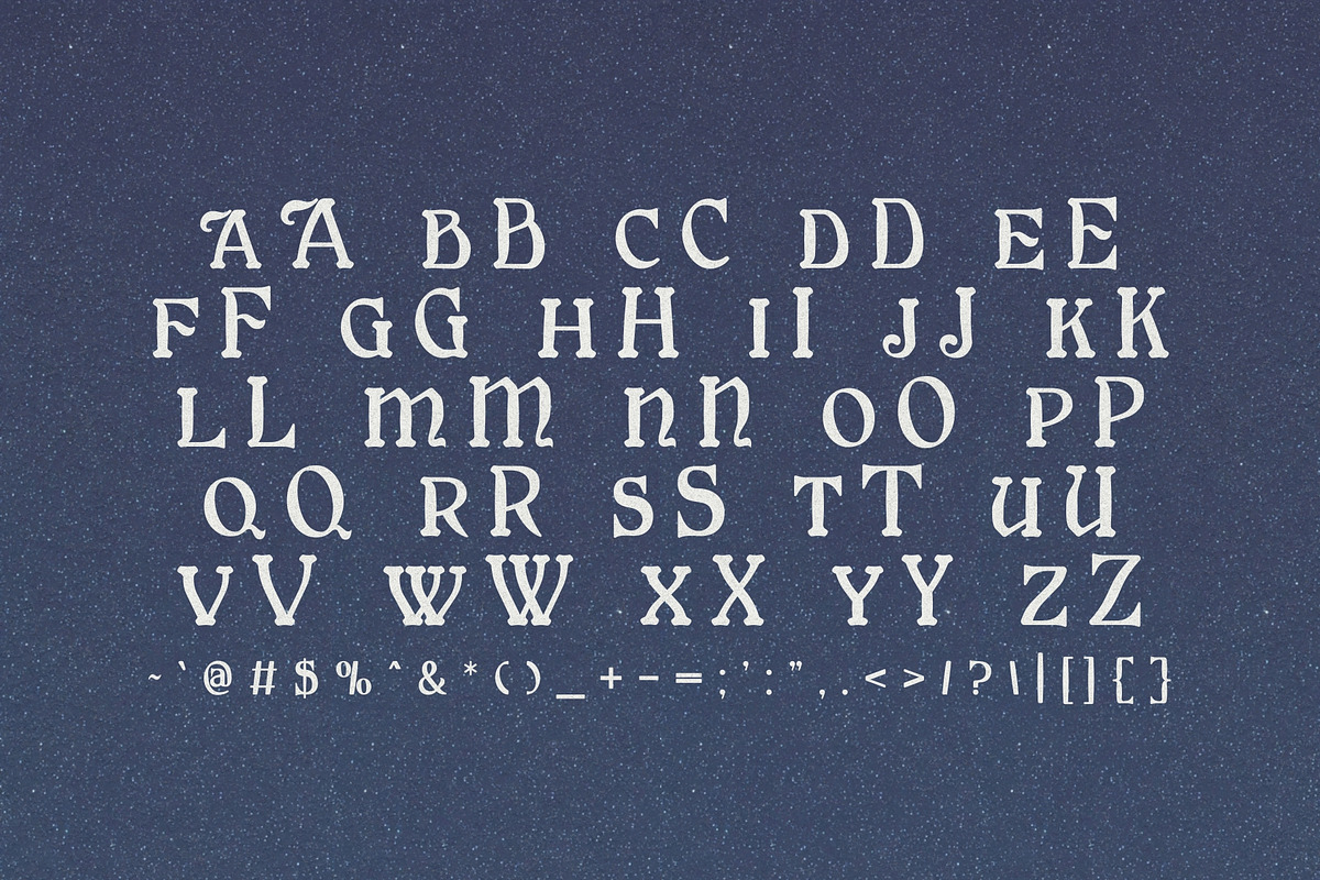 Merchant Ledger – Gothic Blackletter, a Blackletter Font by HipFonts (Photo 8 of 9)