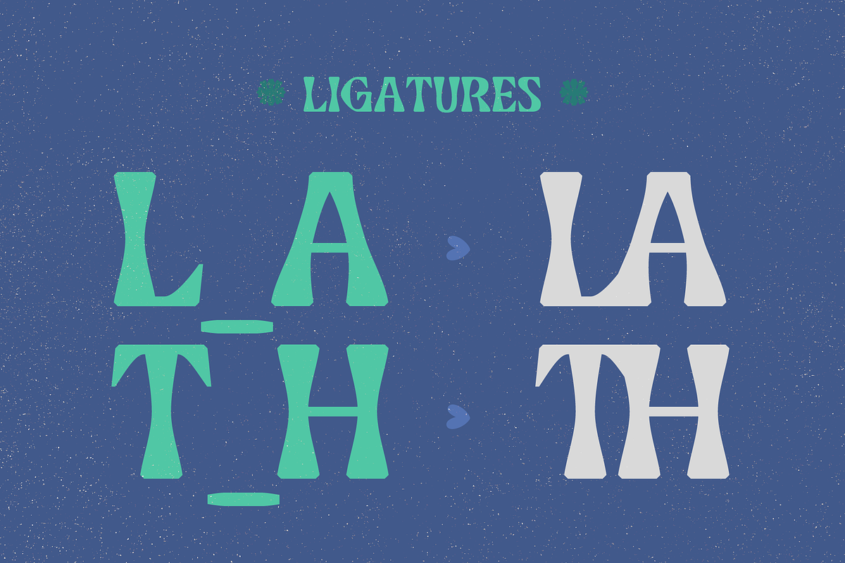 Bergia – Decorative Sans Serif Font, a Sans Serif Font by Hole Hope Design (Photo 4 of 8)