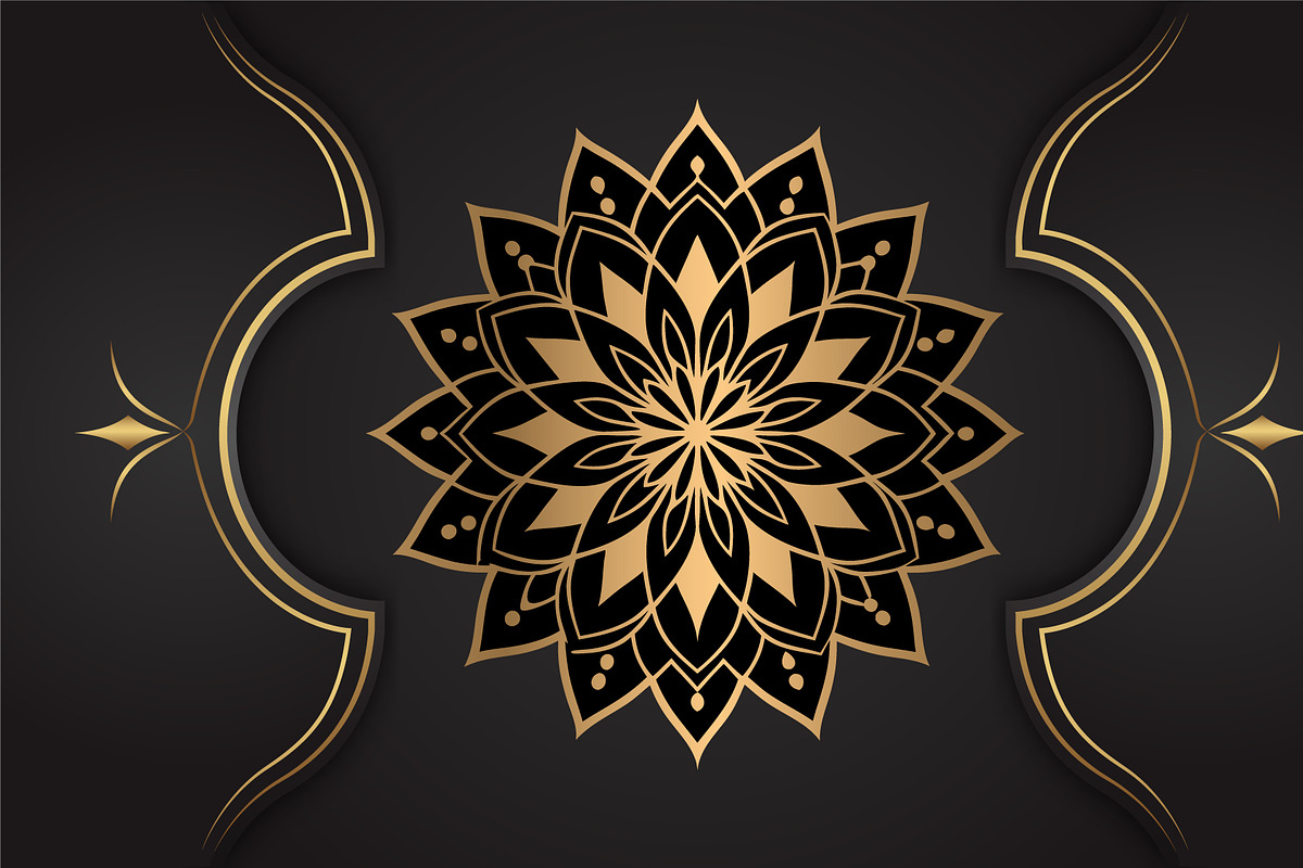 Ethnic Mandala Seamless Patterns, a Background Graphic by hkmonir (Photo 2 of 3)