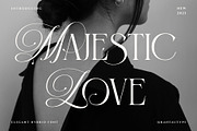 Majestic Love Beautiful Serif Font, a Serif Font by RantautypeStudio (Thumbnail 1 of 17)