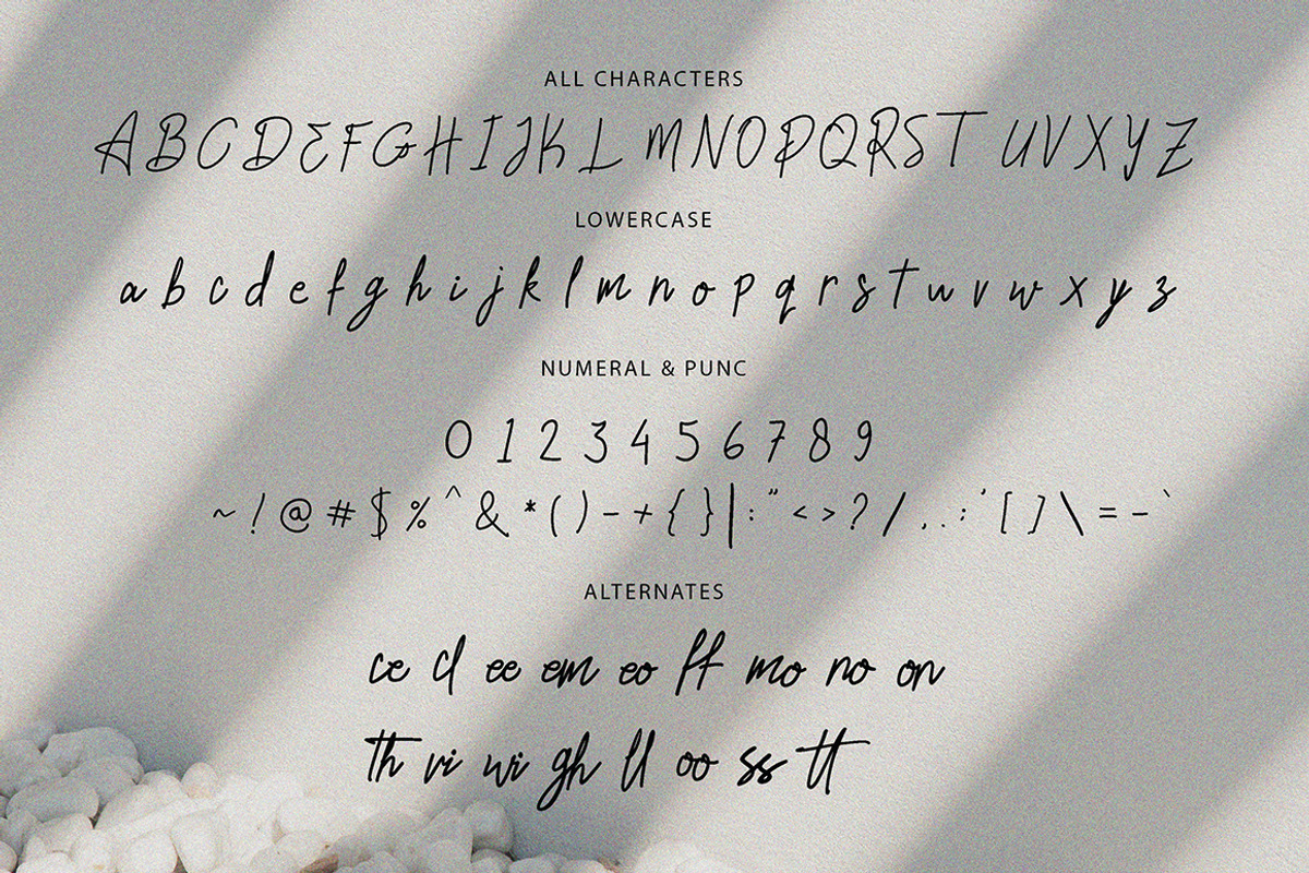 Qalistine Signature, a Handwritten Font by Eltypesstudio (Photo 6 of 10)