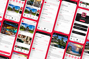 Travel Booking App Mobile UI KIT, an App Template by UICreative (Thumbnail 3 of 4)