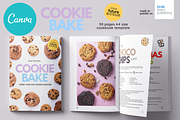 Cookies Recipes Cookbook Template, a Magazine Template by DeLaGranSiete (Thumbnail 1 of 9)