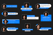 Lower Thirds with Photo (.Mogrt), a Templates & Theme by MinnaPicture (Thumbnail 2 of 2)