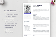 Resume Template with Photo - Eliza, a Resume Template by Olympia Resume (Thumbnail 2 of 6)