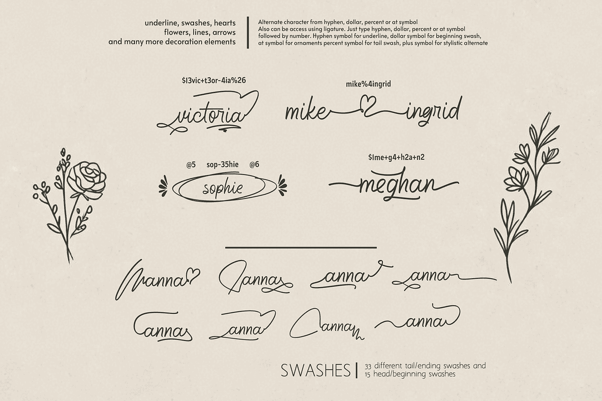 Aleandra on the Soundwaves Font, a Handwritten Font by Letterhanna Studio (Photo 4 of 10)