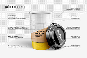 Paper Coffee Cup Mockup Bundle