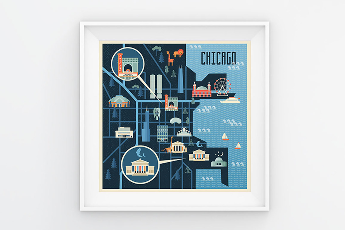 Welcome to Chicago City!, an Illustration by Designifty (Photo 2 of 5)