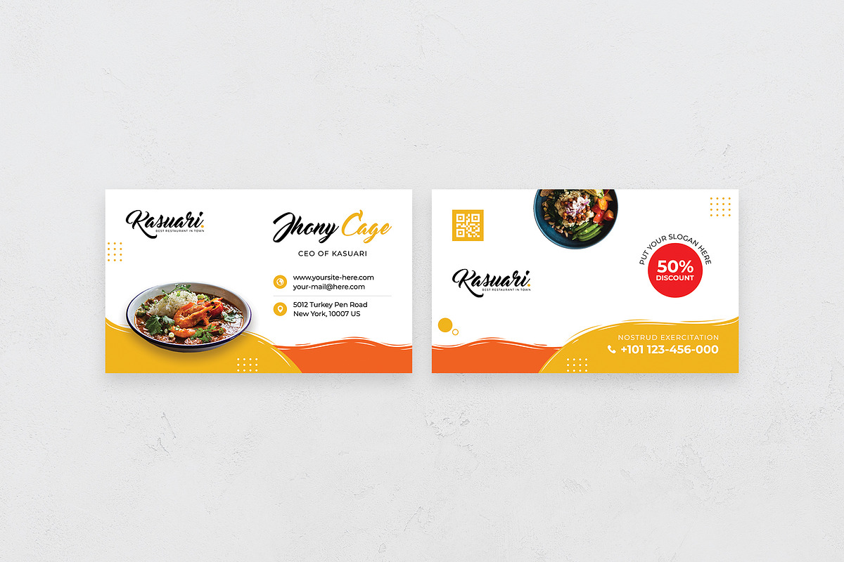 Business Card - Kasuari 1, a Business Card Template by Themes Awesome (Photo 4 of 4)