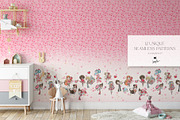 Valentine Doodles Seamless Patterns, a Pattern Graphic by KaramfilaS (Thumbnail 16 of 19)