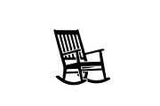 Rocking Chair Silhouette Bundle, an Illustration by Designs_River (Thumbnail 31 of 51)