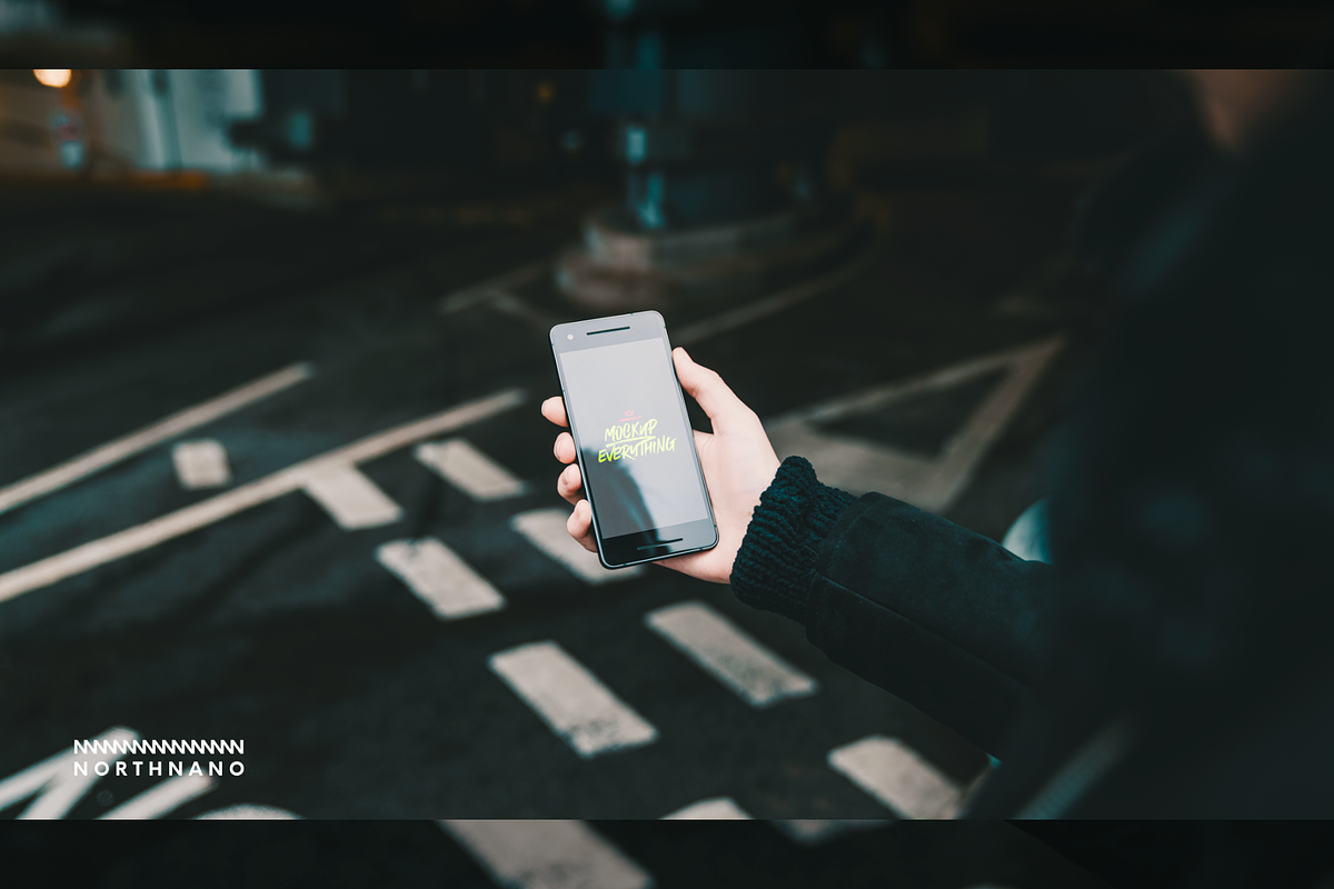 12 Google Pixel2 PSD Mockups, an iPhone Mockup by North&Nano (Photo 2 of 13)