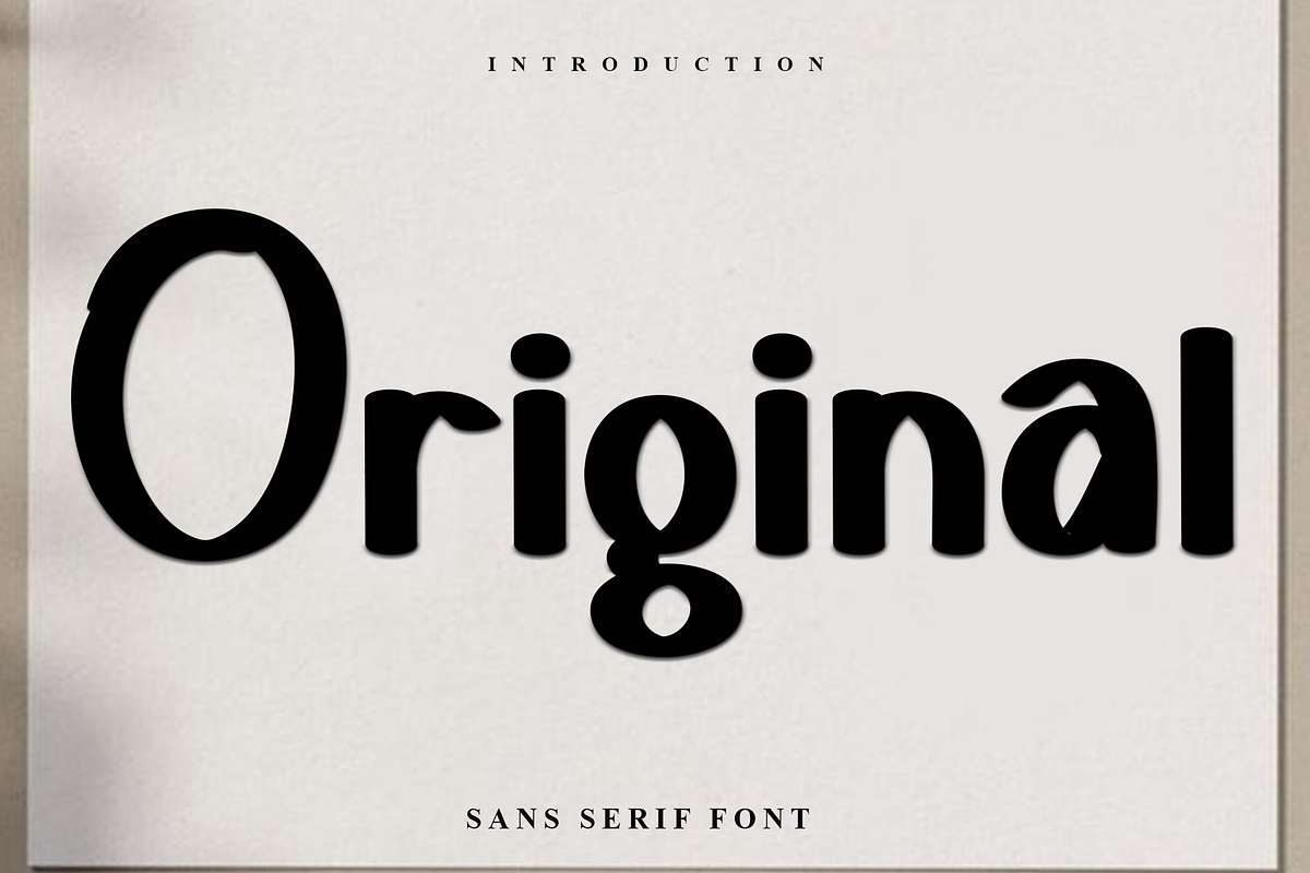 Original, a Script Font by InermediaSTUDIO (Photo 1 of 7)