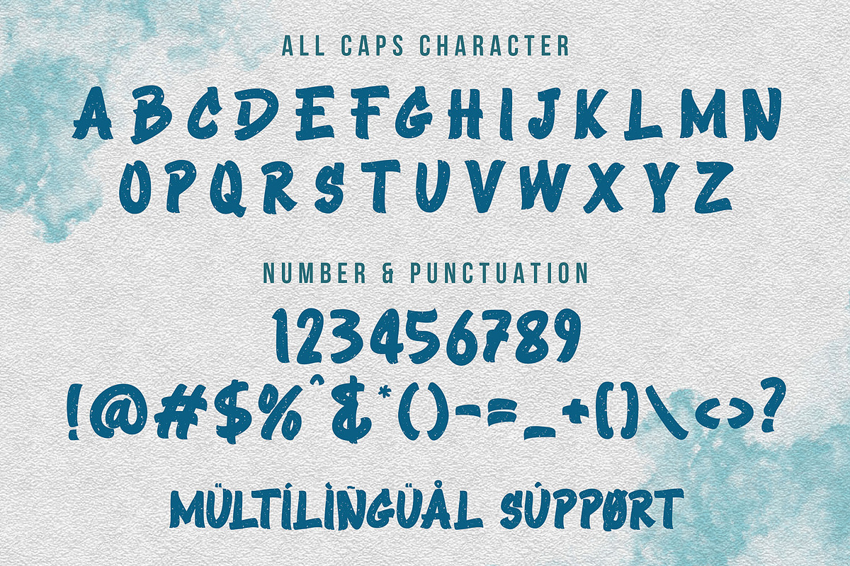 Vatimura - Textured Brush Font, a Handwritten Font by StringLabs (Photo 8 of 8)