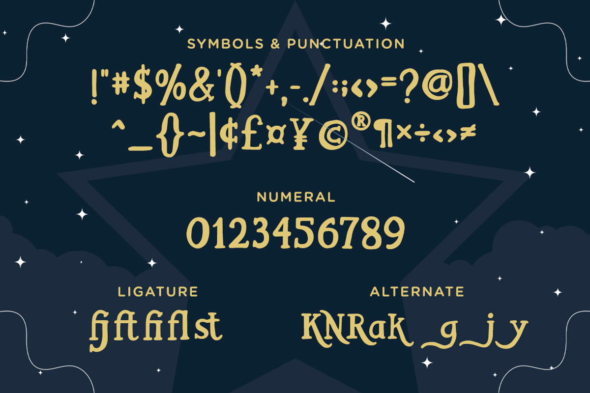 Mighty Star - Fun & Rough Serif Font, a Serif Font by Typefactoryco (Photo 3 of 9)