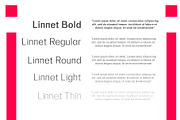 Linnett Sans Serif Font Family, a Sans Serif Font by Creativetacos (Thumbnail 4 of 11)